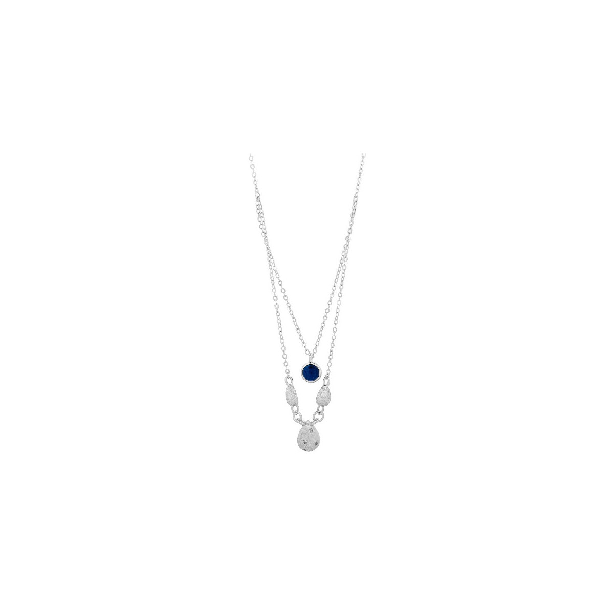 G. DOBLE PLATA LIJA CZ + PIEDRA LAPIZLAZ - GA1927R/19 G. DOBLE PLATA LIJA CZ + PIEDRA LAPIZLAZ - GA1927R/19