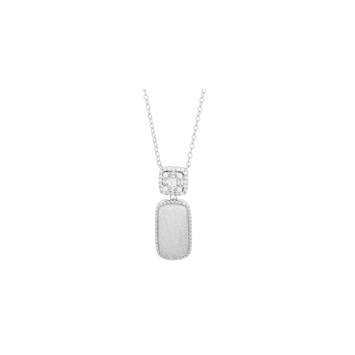GARG. RECTANGULAR LIJA + CZ CUADRADO - GA1928R GARG. RECTANGULAR LIJA + CZ CUADRADO - GA1928R