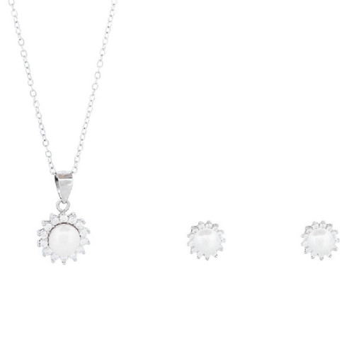 JUEGO PERLA BORDE CZ - JU3151R