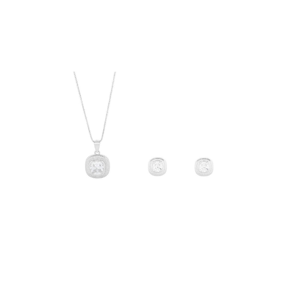 JUEGO CUADRADO RAYAS CZ CENTRO - JU3152R