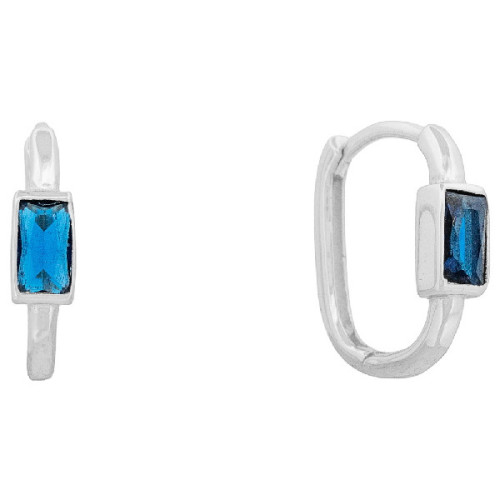 PENDIENTE ARO RECTANGULAR CON CZ RECTANG - PE6777R/03