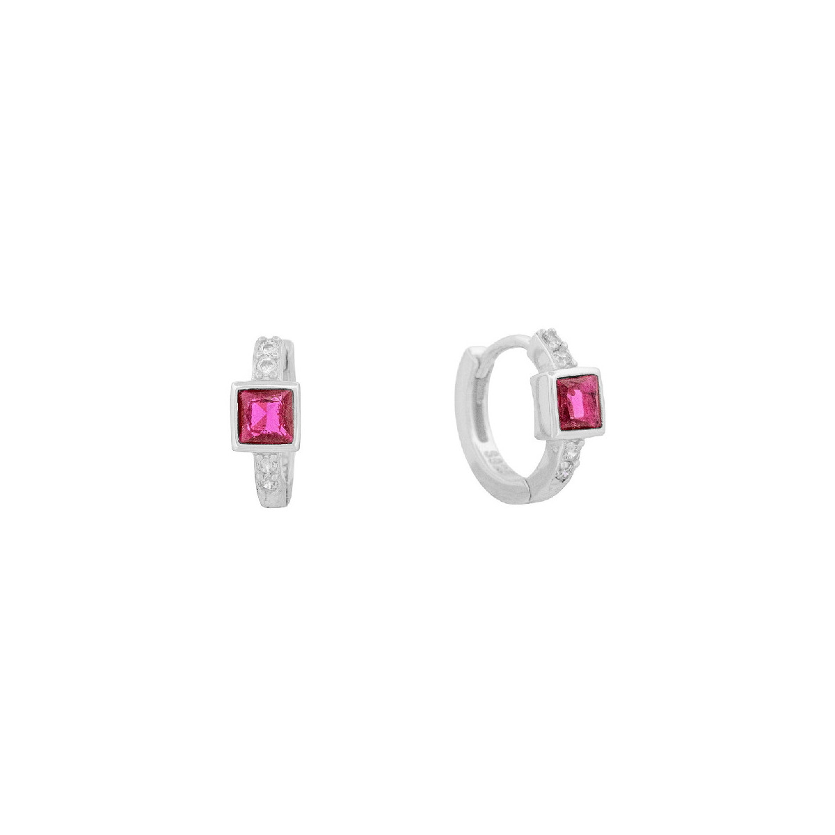 P. ARO REDONDO CZ CUADRADA +CZ ALREDEDOR - PE6778R/13