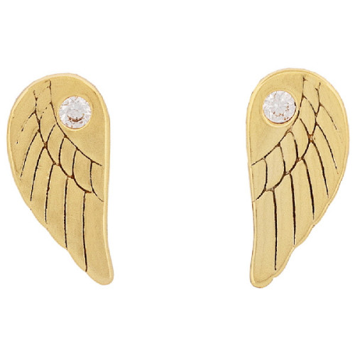 PENDIENTE ALA PLUMAS CZ - PE6839CH