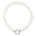 PULSERA PERLA NATURAL CIERRE DE CZ - PU5904R