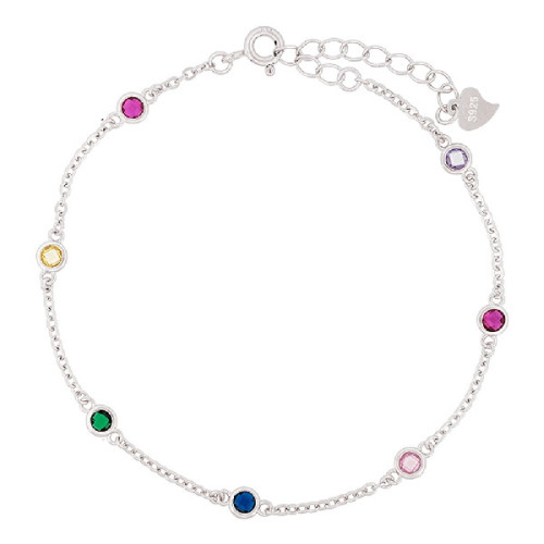 PULSERA 7 CZ EN LINEA - PU5906R/24