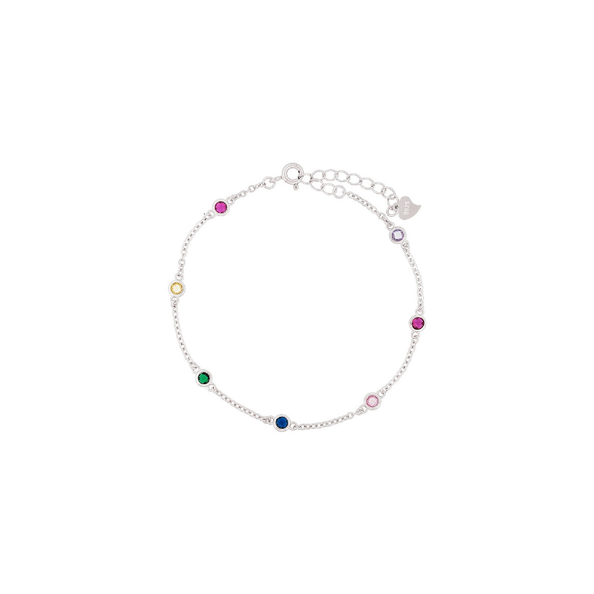 PULSERA 7 CZ EN LINEA - PU5906R/24