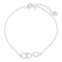P. INFINITO 1/2 CZ ENTRELAZADO CORAZON - PU5909R P. INFINITO 1/2 CZ ENTRELAZADO CORAZON - PU5909R
