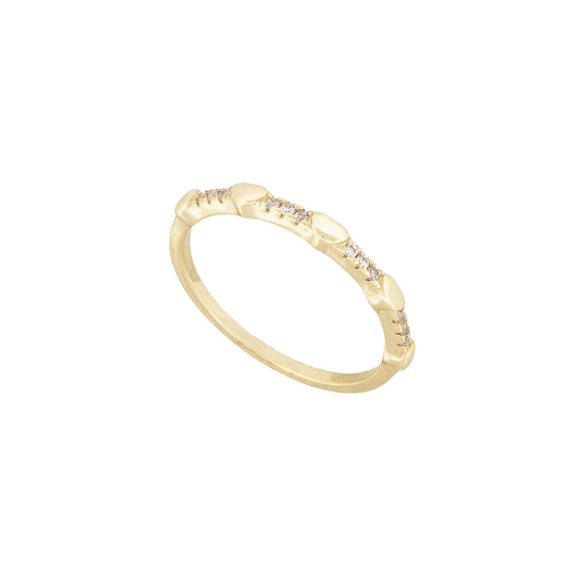 S. CZ + CORAZON LISO EN LINEA - SO1568CH S. CZ + CORAZON LISO EN LINEA - SO1568CH