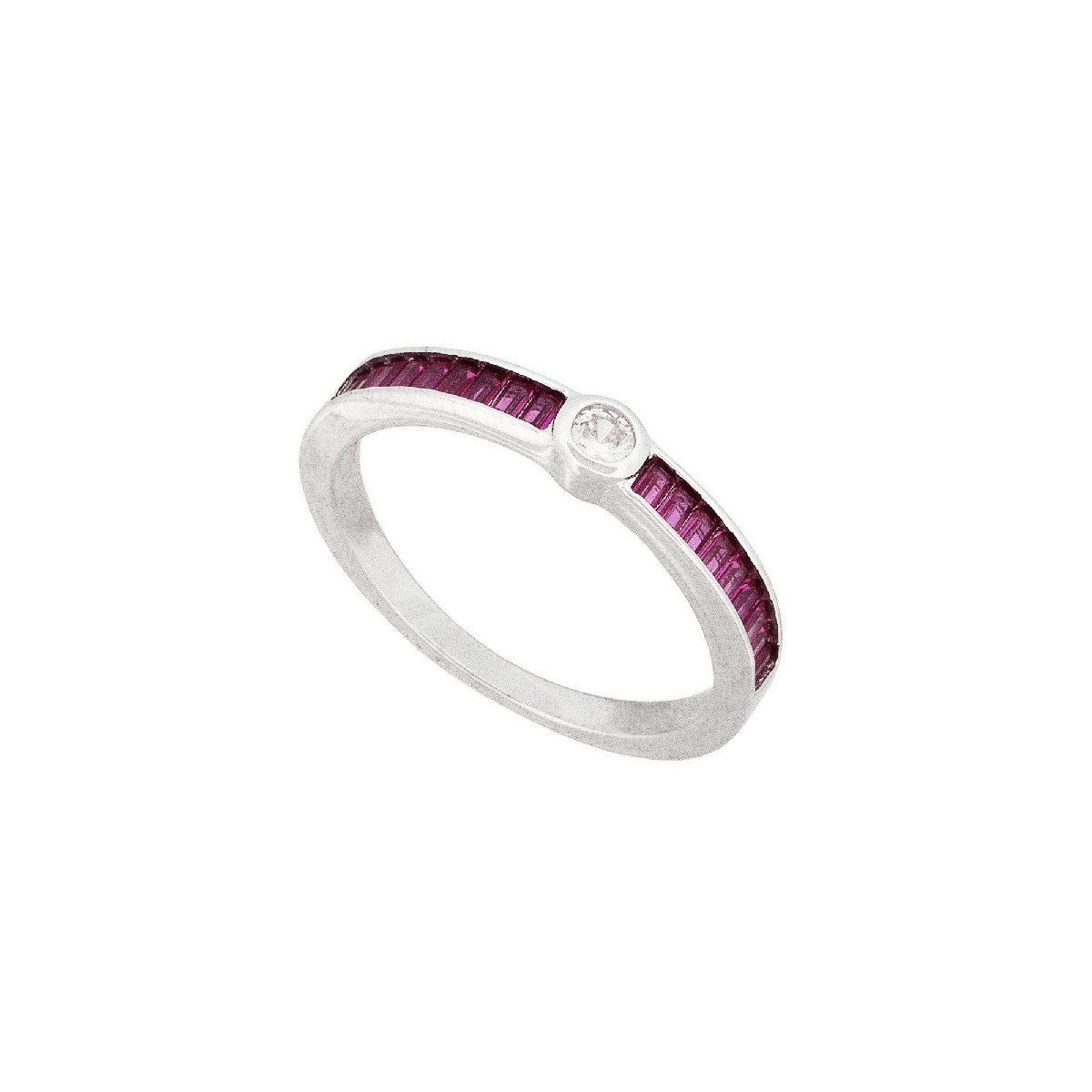 SORTIJA CZ BAGUETTE CENTRO CHATON - SO1586R/13 SORTIJA CZ BAGUETTE CENTRO CHATON - SO1586R/13