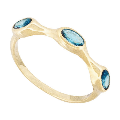 SORTIJA 3 CZ OVALES - SO1678CH/18