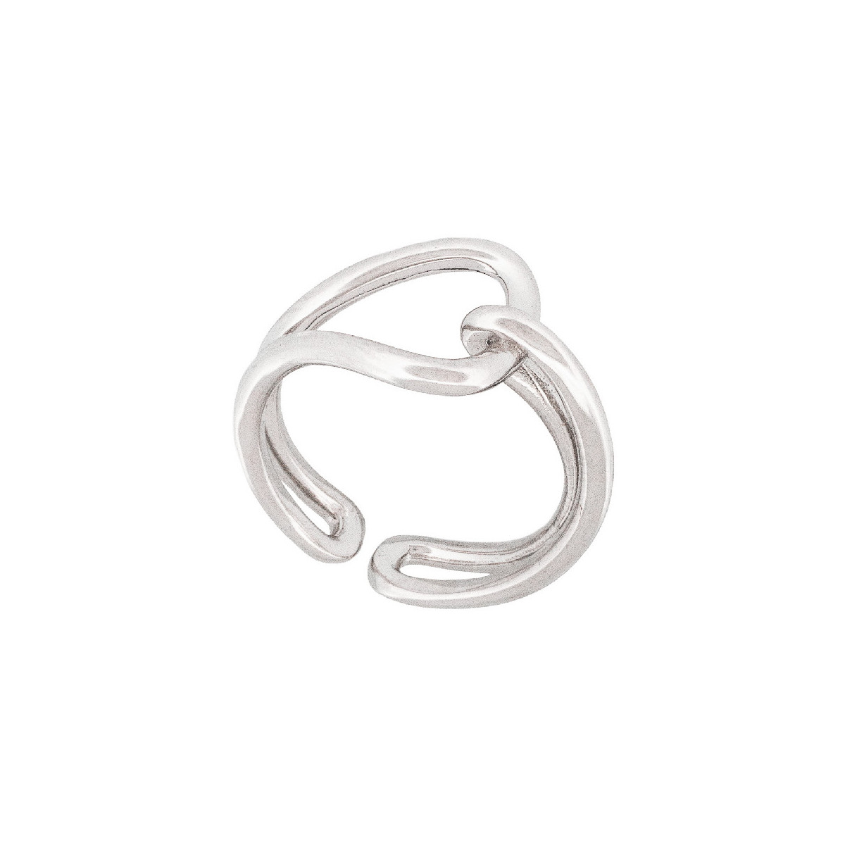 SORTIJA PLATA LISA CALADA - SO1658R SORTIJA PLATA LISA CALADA - SO1658R