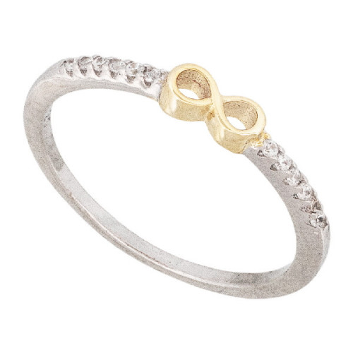 SORTIJA INFINITO BICOLOR - SO1669R/CH