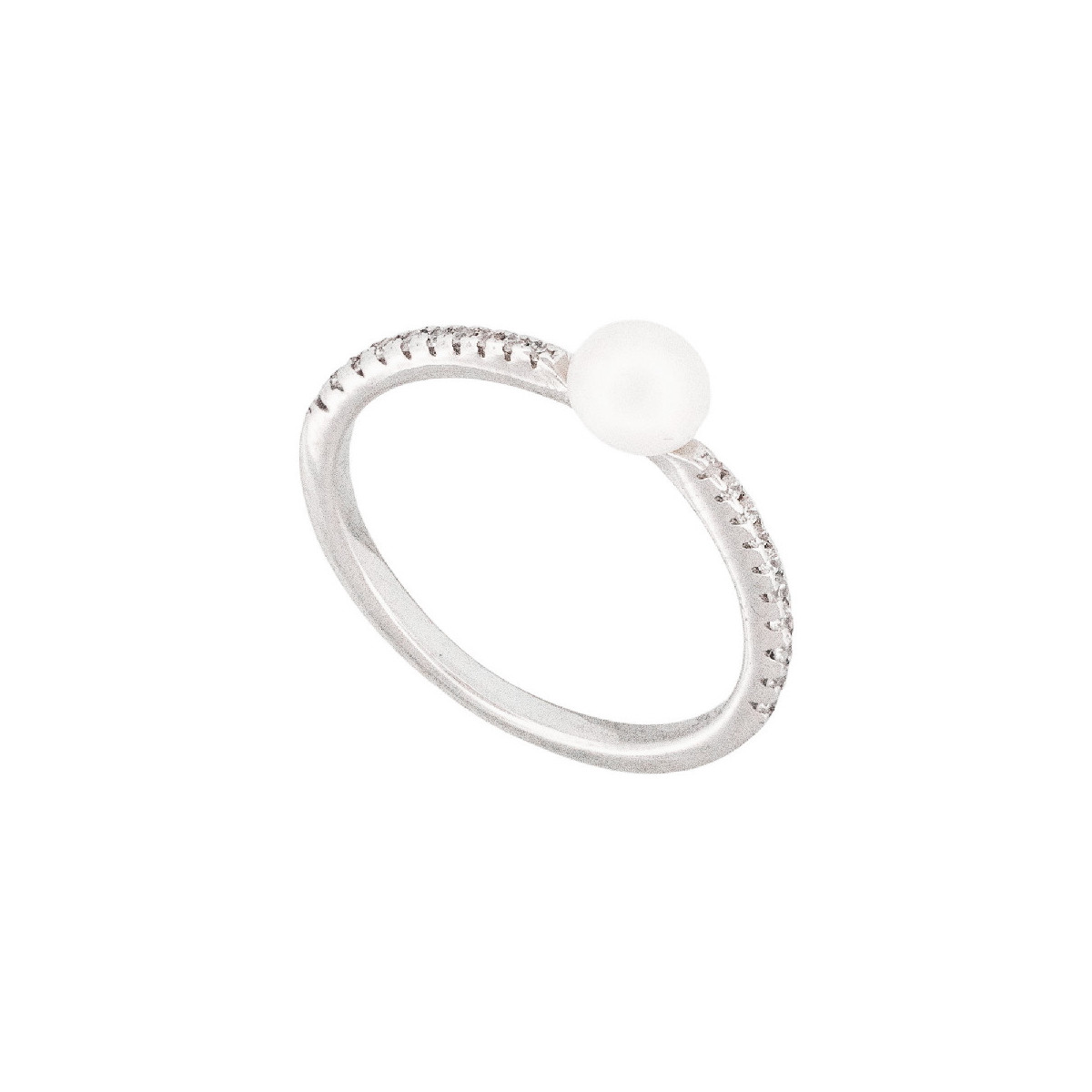SORTIJA PERLA NATURAL + CZ - SO1673R