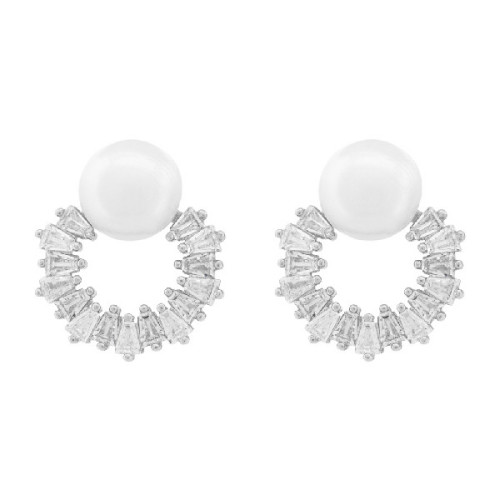 PEND. PERLA NATURAL CON CIRCULO CZ - PE6909R