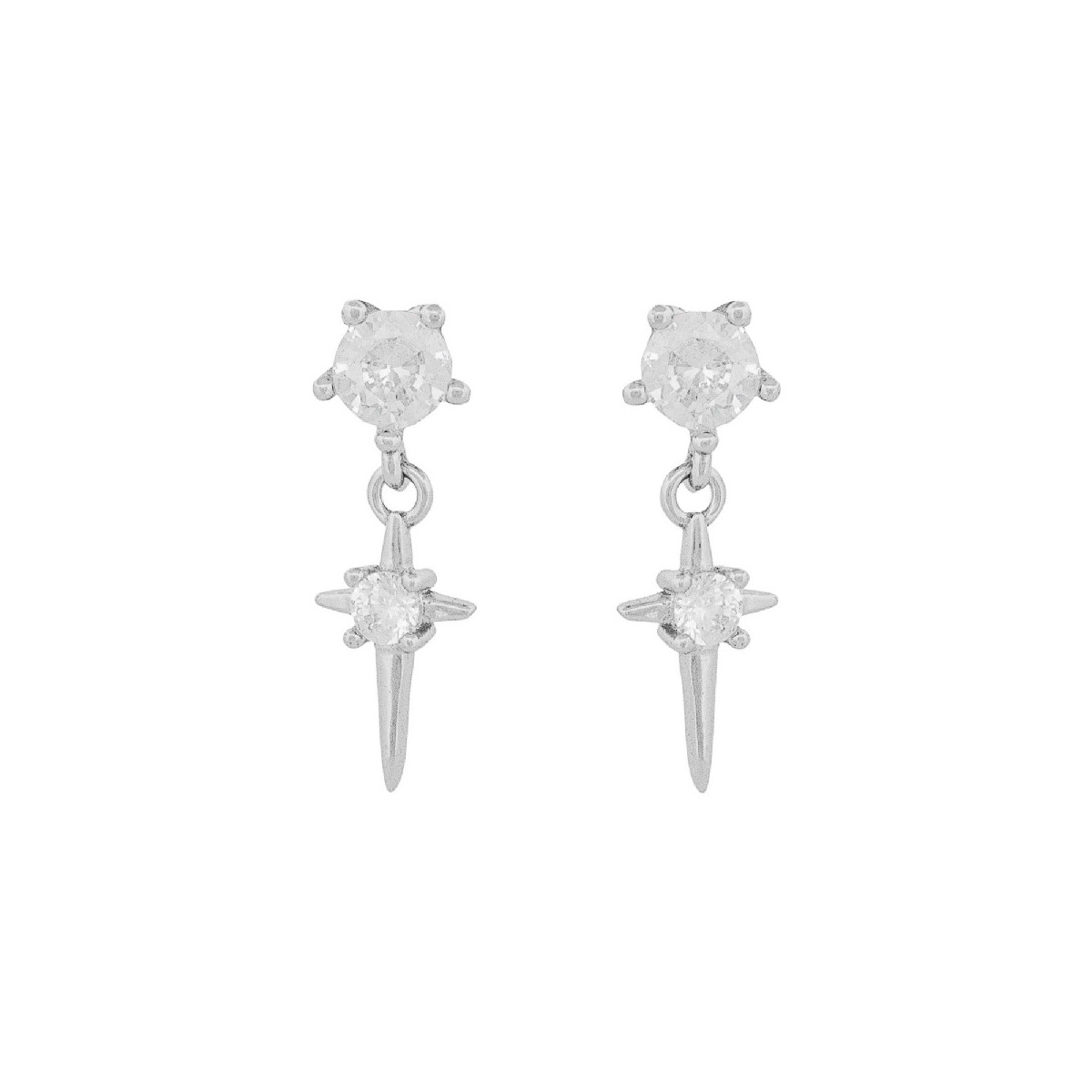 P. CZ 4 MM GARRAS + CRUZ CON CZ CENTRO - PE6842R P. CZ 4 MM GARRAS + CRUZ CON CZ CENTRO - PE6842R