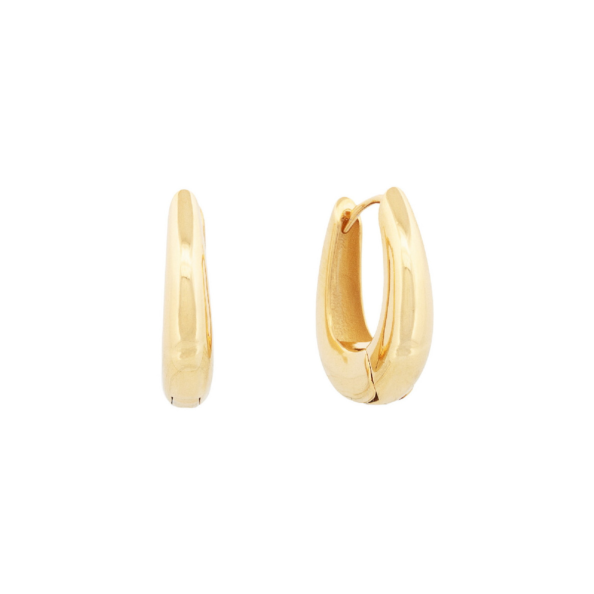 PENDIENTE OVAL HUECO ARO - PE6877CH PENDIENTE OVAL HUECO ARO - PE6877CH