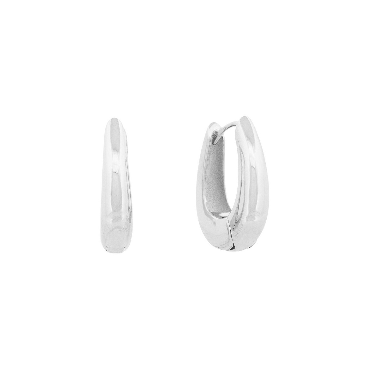 PENDIENTE OVAL HUECO ARO - PE6877R PENDIENTE OVAL HUECO ARO - PE6877R