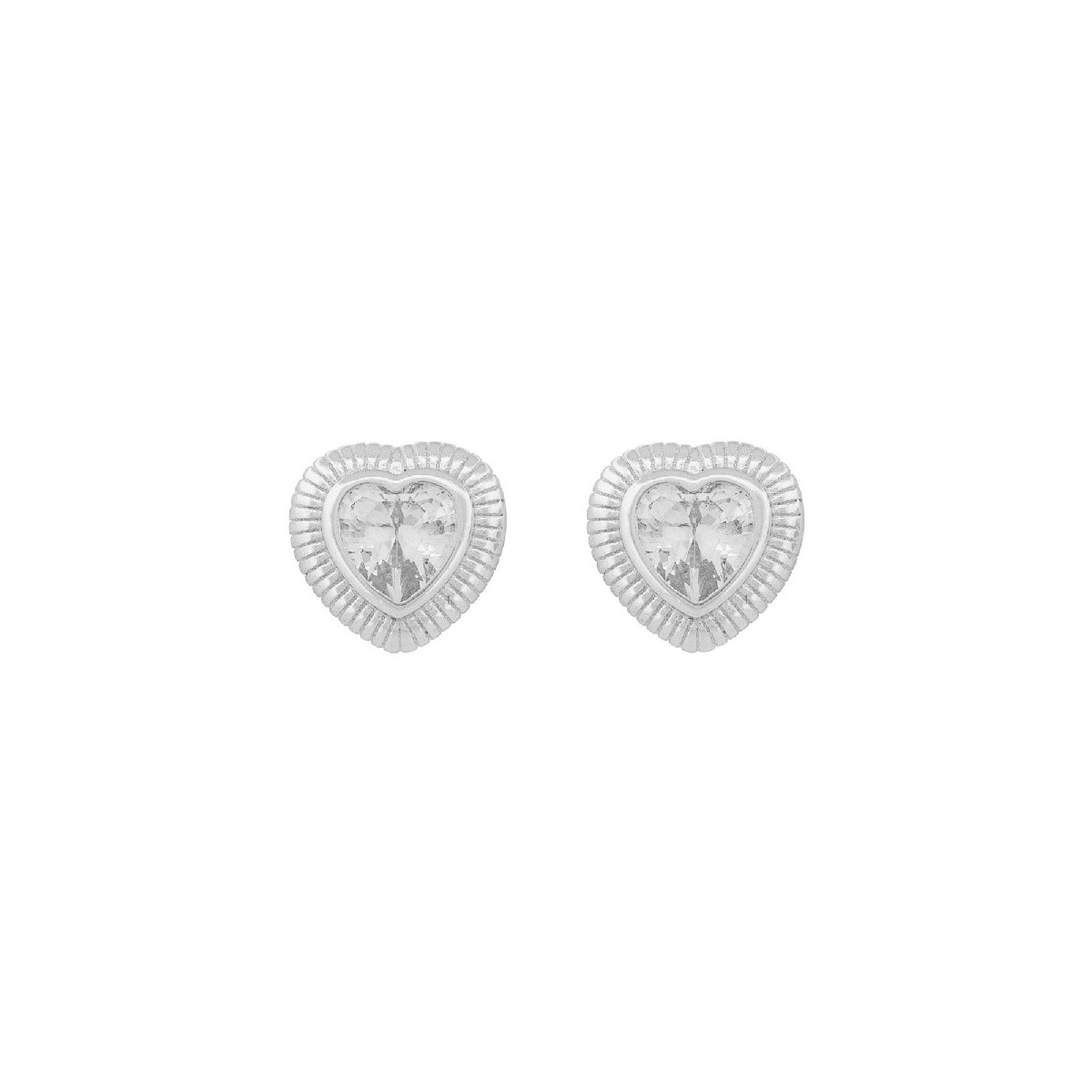 PEND. CORAZON BORDE LABRADO CENTRO CZ - PE6900R