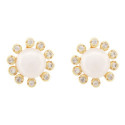 PEND. PERLA NATURAL BORDE CZ - PE6902CH