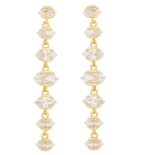 PENDIENTE LARGO CZ - PE6914CH