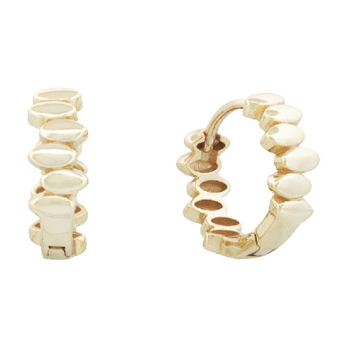 PENDIENTE ARO PLATA LISA - PE6911CH