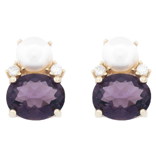 PENDIENTE PERLA NATURAL + CZ  - PE6937CH/01