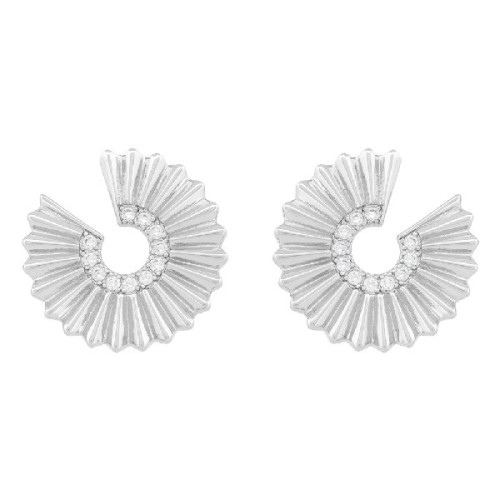 PEND. CIRCULO INCOMPLETO RAYAS CZ - PE6981R