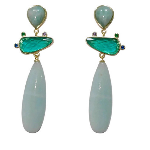 PE. PIEDRAS AMAZONITA GLASS AMAZONITA - PE6946CH/23