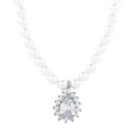 GARG. PERLAS 4 MM CON LAGRIMA CZ - GA1942R/04