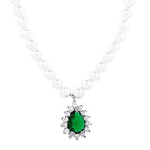 GARG. PERLAS CON LAGRIMA CZ - GA1942R/16