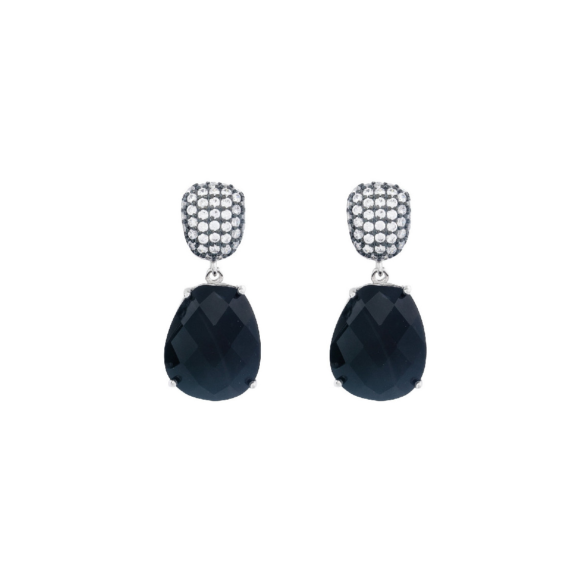 PENDIENTE CABEZAL RECTANGULAR CZ AGATA N - PE6929R/10 PENDIENTE CABEZAL RECTANGULAR CZ AGATA N - PE6929R/10