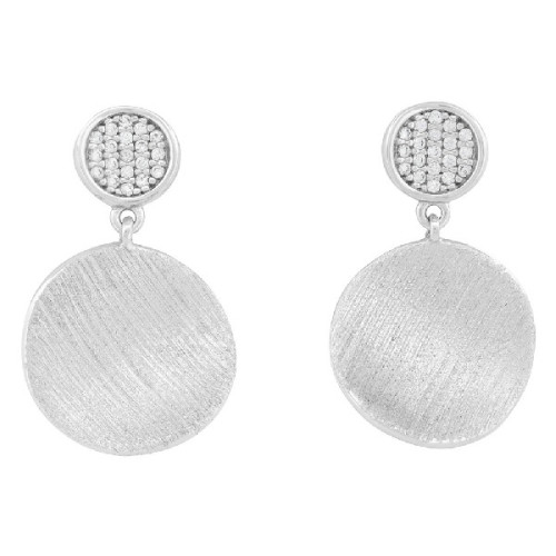 PEND. CABEZAL REDONDO CZ + CIRCULO MATE - PE6977R