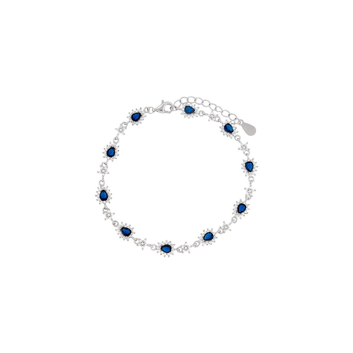 PUL. LAGRIMA BORDE CZ + FLOR CZ EN LINEA - PU5940R/03 PUL. LAGRIMA BORDE CZ + FLOR CZ EN LINEA - PU5940R/03