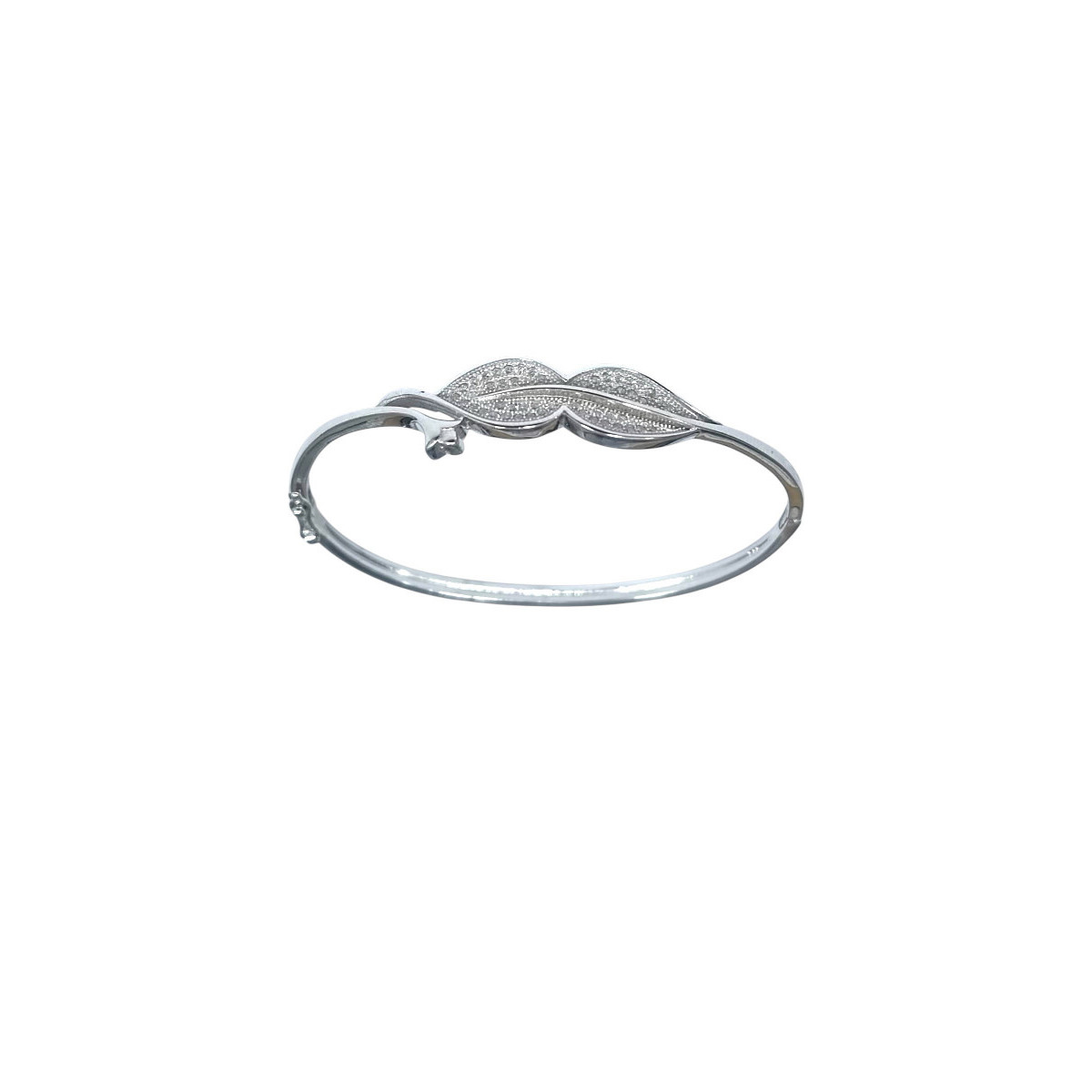 PULSERA M/C HOJAS CIRCONITAS - PU3828 PULSERA M/C HOJAS CIRCONITAS - PU3828