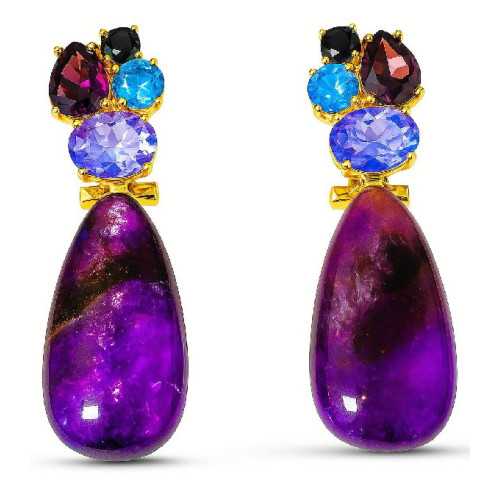 PEND. CABEZA 4 CZ OMEGA + AMATISTA - PE6926CH/01