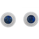 PEND. LAPIZLAZULI + BORDE PLATA - PE6925R/19 PEND. LAPIZLAZULI + BORDE PLATA - PE6925R/19