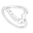 SORTIJA CORAZON CALADO CON CZ - SO1709R