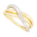S. LISA 2 LINEAS CHAPADO ORO 1 LINEA ROD - SO1713R/CH