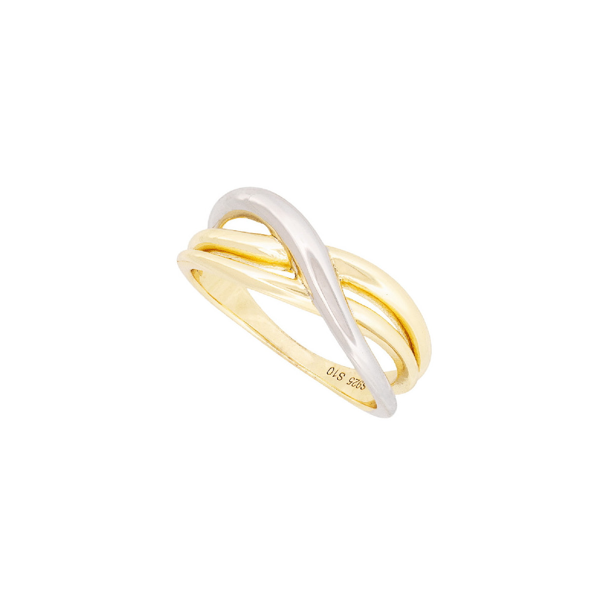 S. LISA 2 LINEAS CHAPADO ORO 1 LINEA ROD - SO1713R/CH