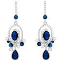 P. BARRA CZ + OVAL CZ + LAGRIMA COLGANDO - PE6964R/03 P. BARRA CZ + OVAL CZ + LAGRIMA COLGANDO - PE6964R/03