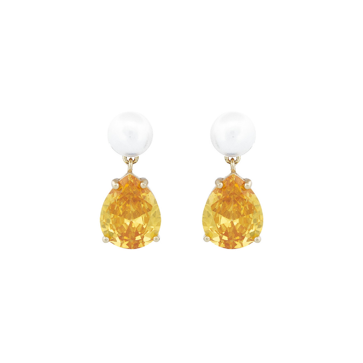 PEND. PERLA NATURAL + LAGRIMA CZ - PE6923CH/20