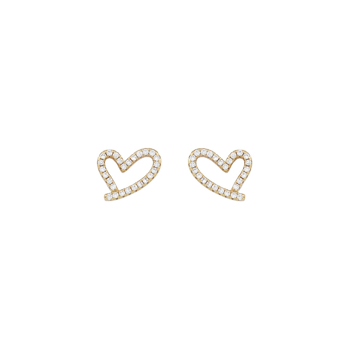PEND. SILUETA CORAZON CZ - PE6955CH