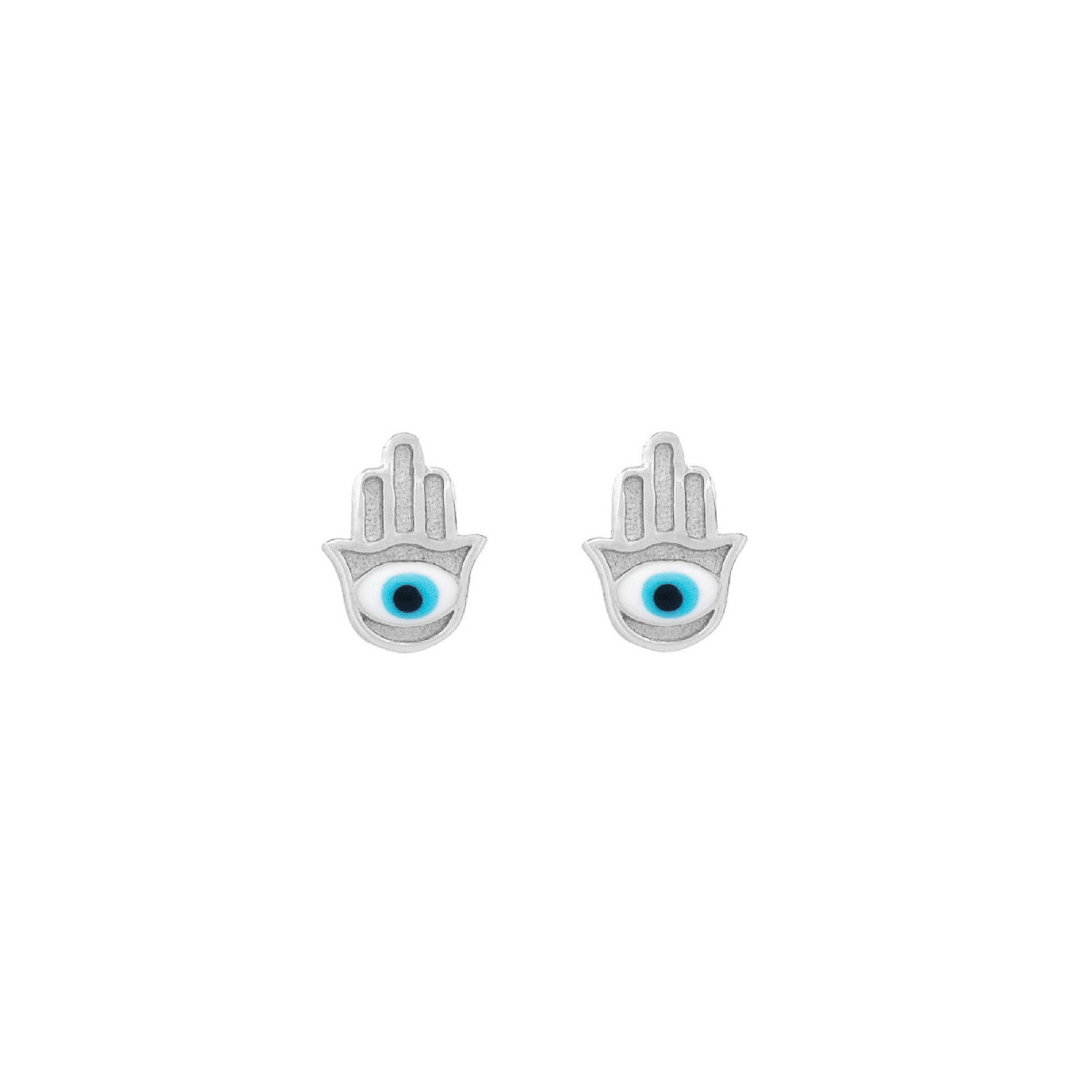PEND. MANO DE FATIMA CON OJO TURCO - PE6968R