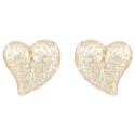 PENDIENTE CORAZON TEXTURA - PE6988CH
