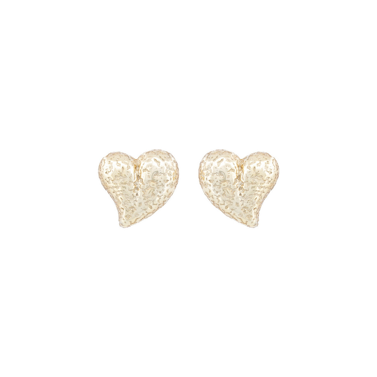 PENDIENTE CORAZON TEXTURA - PE6988CH