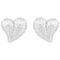 PENDIENTE CORAZON TEXTURA - PE6988R