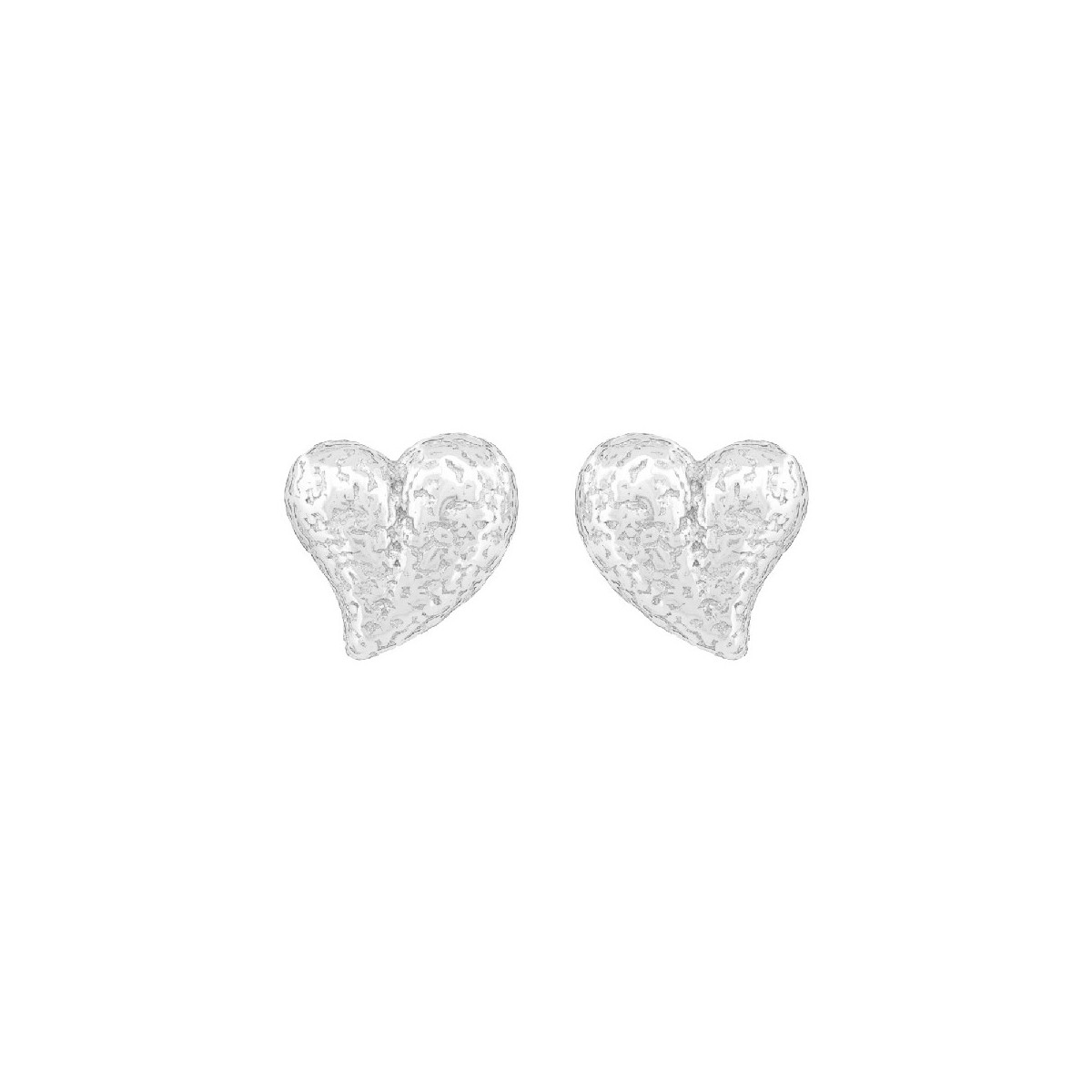 PENDIENTE CORAZON TEXTURA - PE6988R