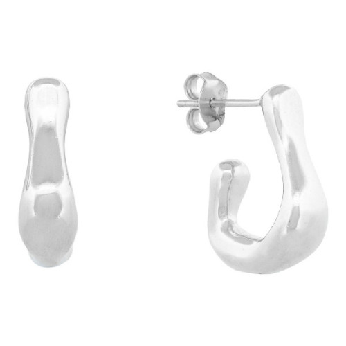 PENDIENTE ARO FORMA LAGRIMA PRESION - PE6996R