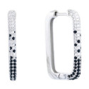 PEND. ARO RECTANGULAR CON PIEDRAS - PE7010R/10 PEND. ARO RECTANGULAR CON PIEDRAS - PE7010R/10