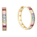 PENDIENTE ARO BAGUETTE - PE7018CH/24 PENDIENTE ARO BAGUETTE - PE7018CH/24